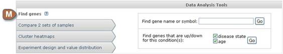 Screenshot of Find Genes